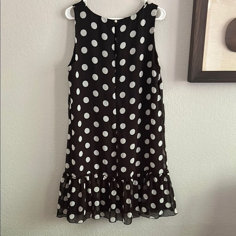 Tommy Hilfiger pilha   Dot Sleeveless Kids Dress - Black and White new no tags - Picture 9 of 12